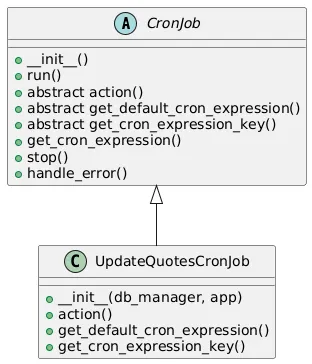 Generic CronJob Class