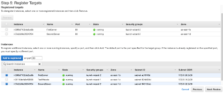 Add EC2 to Target Group