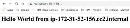 Hello World Web Application